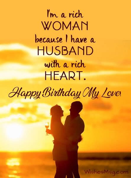 √ Love Quotes For Husband Birthday Wishes
