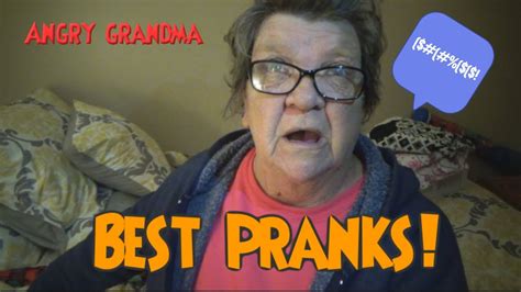 Angry Grandma Best Pranks Complation Youtube