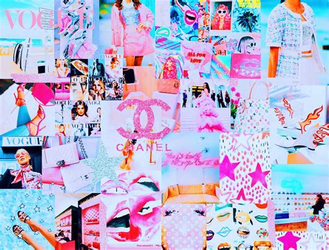 Free Download Download Pink Preppy Fashion Collage Wallpaper 1920x1461