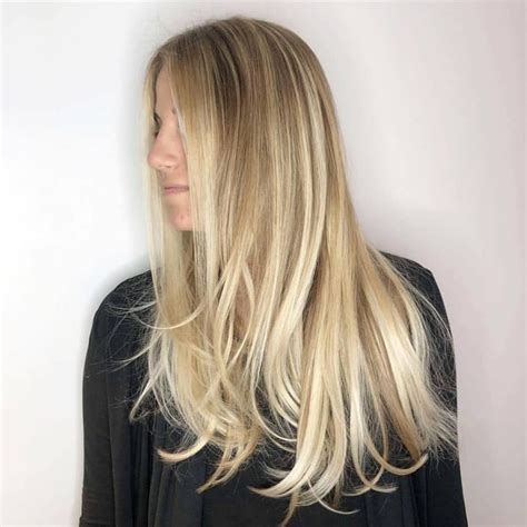 Long wavy layers for dark blue long hair. 26 Easy Hairstyles for Long Straight Hair in 2020