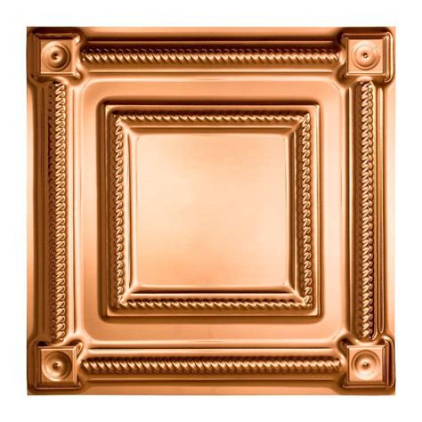 Refresh the look of your tin or copper ceiling with a new paint and/or a polyurethane finish. Genesis 2 ft. x 2 ft. Stucco Pro Black Ceiling Tile-760-07 ...