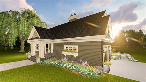 Beautifully Designed Craftsman Home Plan 14604rk Architectural