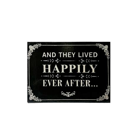 Afiche And They Lived Happily Ever After Bazar Deco