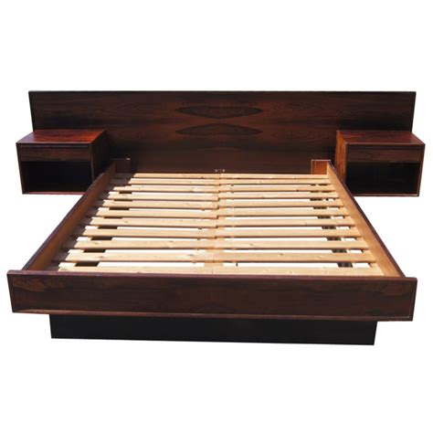 4.6 out of 5 stars. Rosewood Scandinavian Westnofa Platform Bed With Night ...