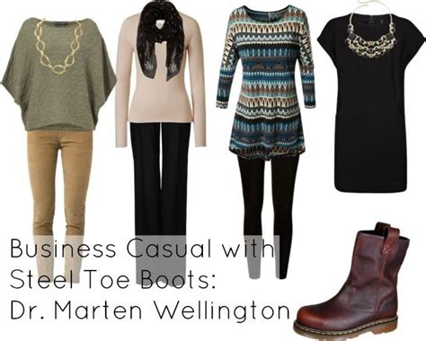 How to achieve business casual style when you have to wear steel toe
