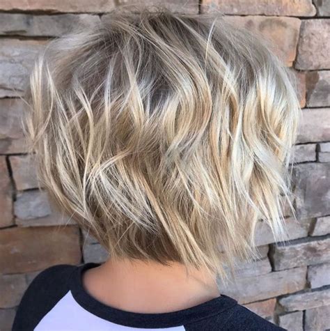 70 Overwhelming Ideas For Short Choppy Haircuts Messy Blonde Bob
