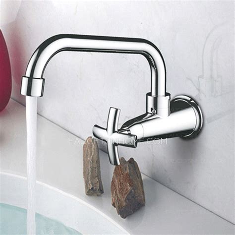 Bathroom sinks are usually mounted 30 inches above the floor. Modern Wall Mount Rotatable Bathroom Sink Faucets