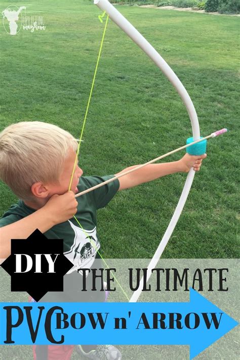 If you loved this diy bow and arrow for kids please consider sharing it to spread the love! DIY - The ULTIMATE PVC Bow and Arrow | Kids bow, arrow, Homemade bow, arrow, Homemade bows