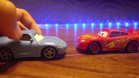 Lightning Mcqueen And Sally First Kiss Youtube