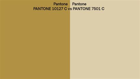 Pantone 10127 C Vs Pantone 7501 C Side By Side Comparison