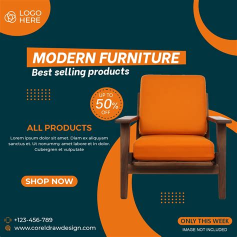 Download Furniture Sale Banner Template Free Design | CorelDraw Design