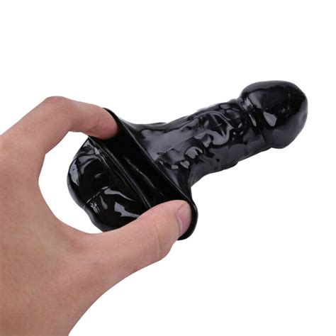 Buy Realistic Condom Ball Thick Cock Girth Enhancer Penis Extender