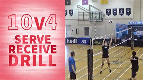 Doug Reimer 10 Vs 4 Serve Receive Drill The Art Of Coaching Volleyball