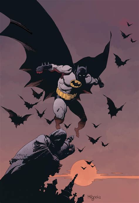 This Is A Nice Rendition Of Batman By Mike Mignola Batman Comic Art