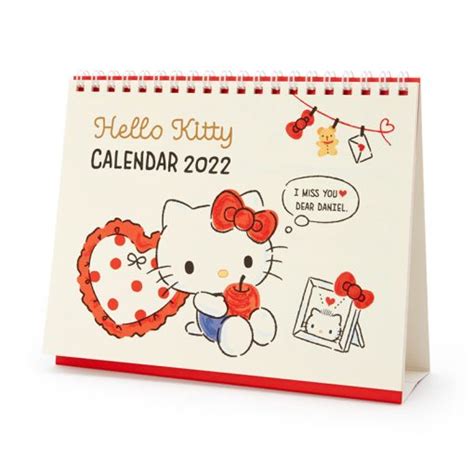 Calendario De Escritorio Hello Kitty 2022 Kittyshop