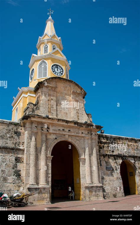 South America Colombia Cartagena Old City The Historic Walled City