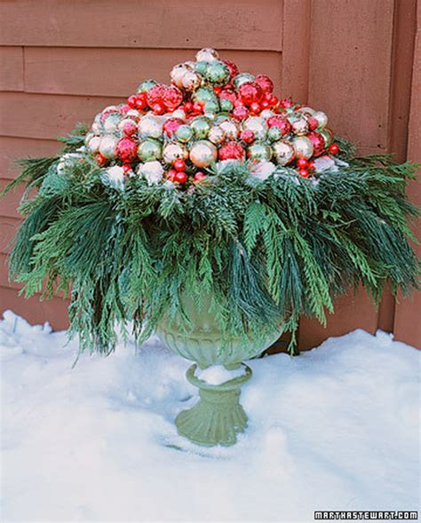 Decorating With Urns Christmas Edition Fox Hollow Cottage