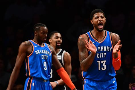 Goes for 28 points, clips advance. OKC Thunder player grades: Paul George leads historic comeback effort to beat Nets
