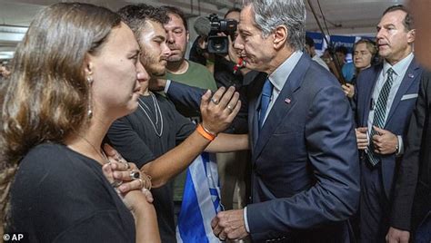 Secretary Of State Antony Blinken Forced To Shelter In A Bunker With Netanyahu During Air Raid