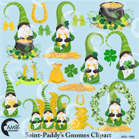 St patricks day leprechaun giving two thumbs up and sliding down a rainbow #1524605 by atstockillustration. St Patricks Day Gnomes | AMBillustrations.com