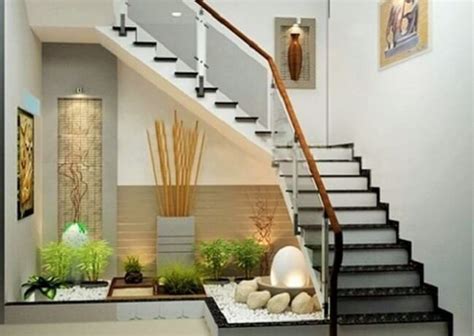 21 Inspiring Under Stairs Pebble Garden Ideas Get The Inspiration You