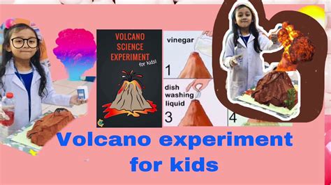 Simple Science Experiment For Kids How To Do Volcano Explosion Easy