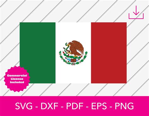 Mexican Flag Svg Mexico Flag Svg Mexican Svg Mexican Svg Mexico