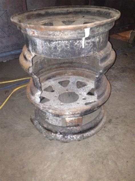 Now you can sit around your new fire pit and enjoy nice summer evenings camping fires in your backyard. Truck rim fire pit *PRICE REDUCED* - Nex-Tech Classifieds