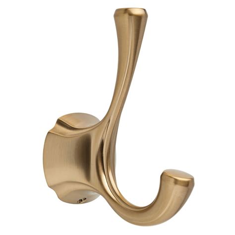 This link is to an external site that may or may not meet accessibility guidelines. Delta Addison 2-Hook Champagne Bronze Towel Hook at Lowes.com
