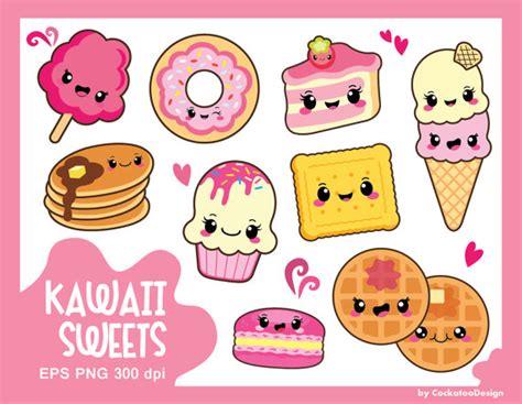 Discover our coloring pages of cats to print and color for free ! 30% OFF Kawaii clipart kawaii sweets clipart kawaii food