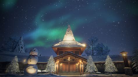 explore santa claus village and the nature of lapland via this one of a kind virtual reality