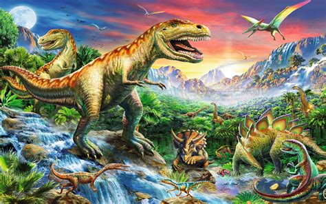 Dinosaurs Digital Composite Dino Animal Representation No People