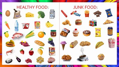 Healthy Food Vs Junk Food In Tagalog 84 Youtube