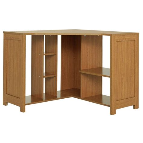 Desks are used in the home as much as the office with more and more people choosing to work from home rather than commute a large computer desk is all you need to keep. Buy HOME Conrad Corner Desk - Oak Effect at Argos.co.uk ...