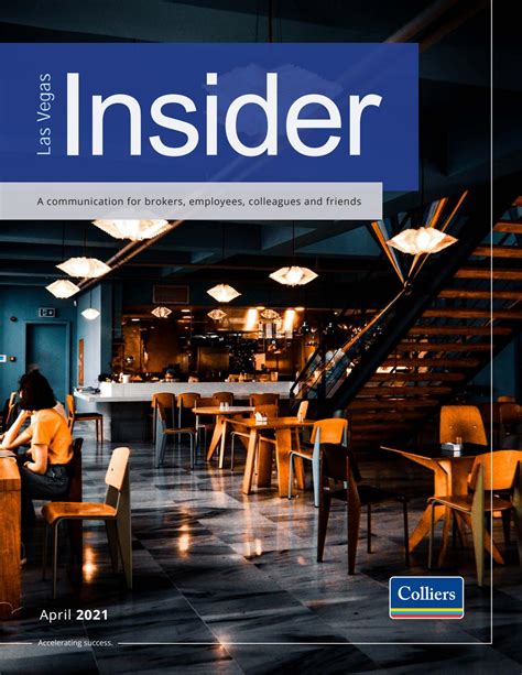 Las Vegas Insider April 2021 Colliers Las Vegas By Colliers Las