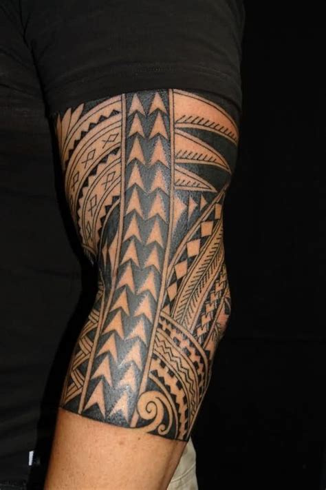 Elbow Tattoos For Men Designs And Ideas For Guys Hawaiian Tribal
