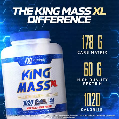 Ronnie Coleman Signature Series King Mass Xl Mass Gainer Protein Powder
