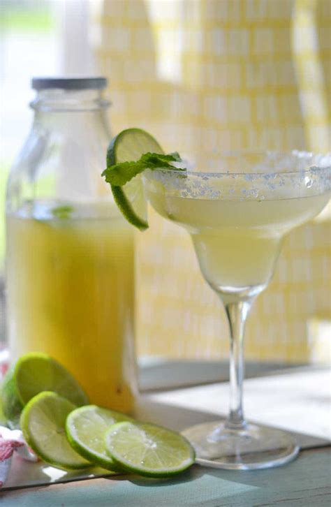 The Best Homemade Margarita Mix Just Add Alcohol