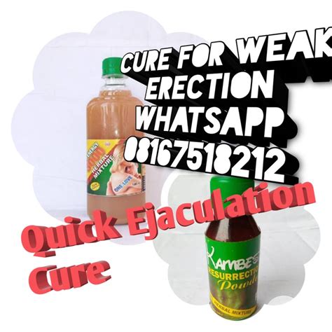 How To Cure Weak Erection Quick Ejaculation Within Days Health Nigeria