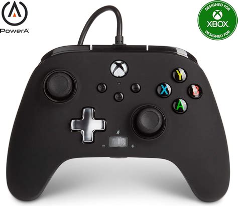 Powera Enhanced Wired Controller For Xbox Black Gamepad Wired Video