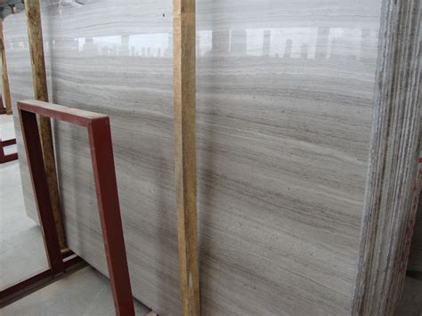 Wooden Grey Marble Polished Slabs