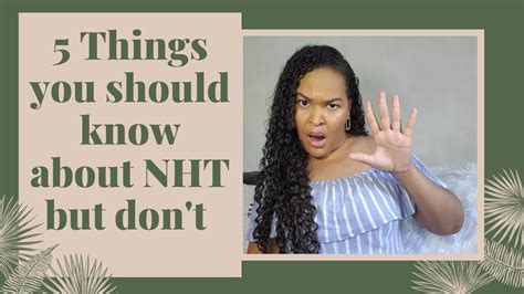 5 Things You Probably Don T Know About NHT YouTube