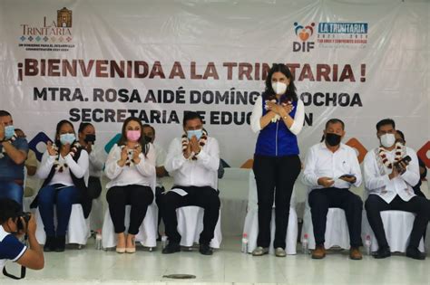 Se Reúne Secretaria De Educación Con Autoridades Municipales De La Trinitaria Noticias Voz E