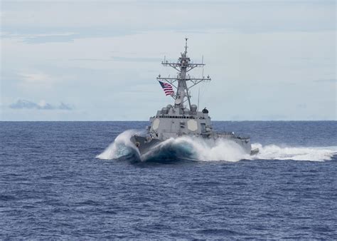 The Arleigh Burke Class Guided Missile Destroyer Uss Stockdale Ddg 106