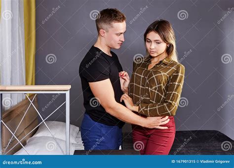 The First Sexual Experience Of A Young Woman Stock Image Free