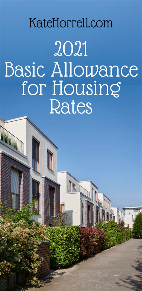 2021 Military Basic Allowance For Housing Rates • Katehorrell