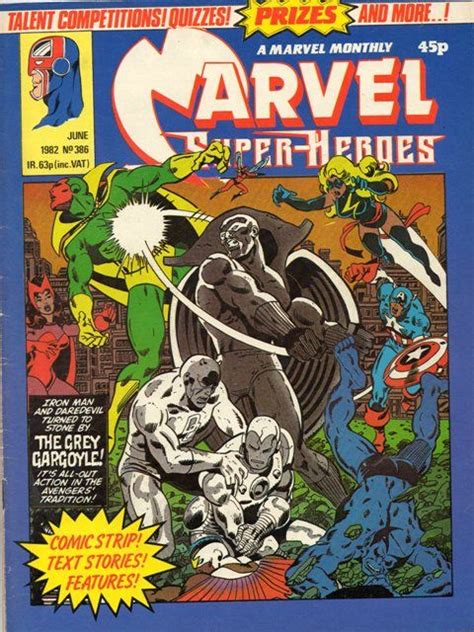 Marvel Super Heroes Uk Vol 1 386 Marvel Comics Covers Marvel