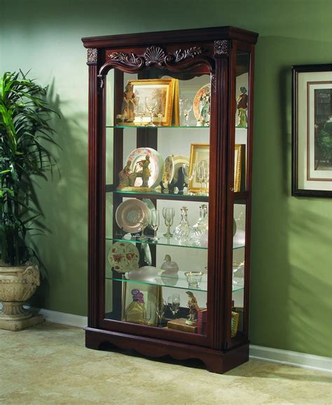 The five shelves are sturdy and offer a big storage capacity. Articles For All: Curio Cabinet Display And Care Tips