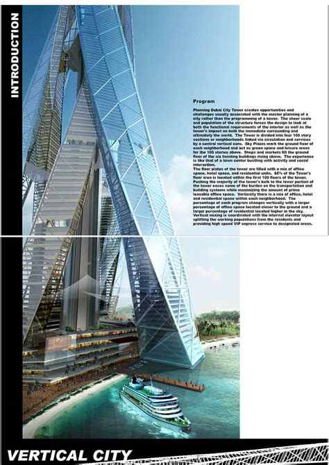 Vertical City Dubai Architecture Corner