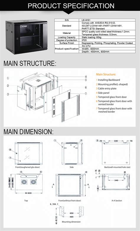 Maybe you would like to learn more about one of these? 8 Pics 12u Cabinet Dimensions And View - Alqu Blog